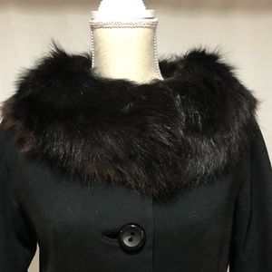 Vintage fox fur collar
